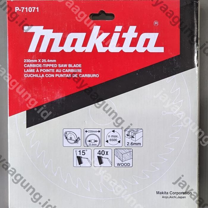 Gambar MATA SERKEL MAKITA 230X40T P-71071 ke-2