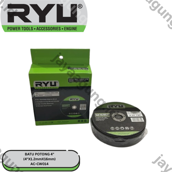 Gambar BATU POTONG RYU 4"X1.2MMX16MM AC-CW014 ke-4