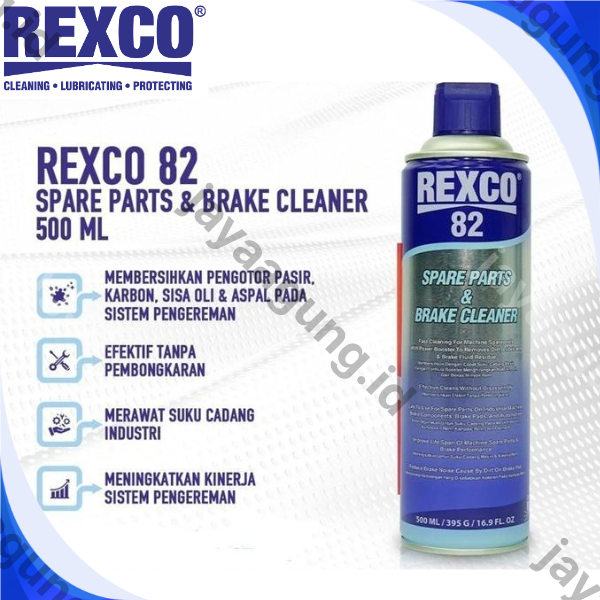 REXCO 82 S.PART & BRAKE CLEANER 500ML RX-SP0023