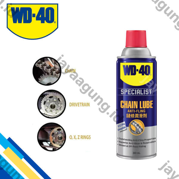 Gambar WD-40 ANTI FLING CHAIN LUBRICANT 360ML ke-2