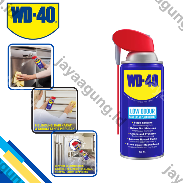 Gambar WD-40 LOW ODOR SMARTSTRAW 300ML ke-2
