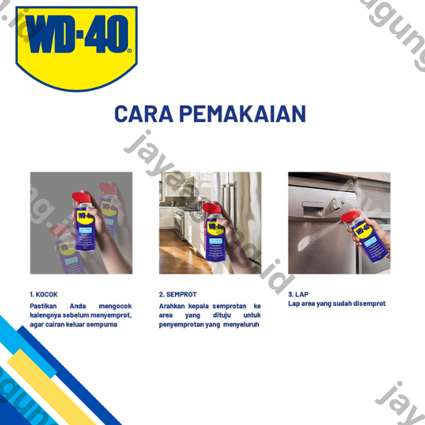 Gambar WD-40 LOW ODOR SMARTSTRAW 300ML ke-4