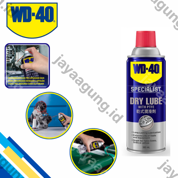 Gambar WD-40 PTFE DRY LUBRICANT 360ML ke-2