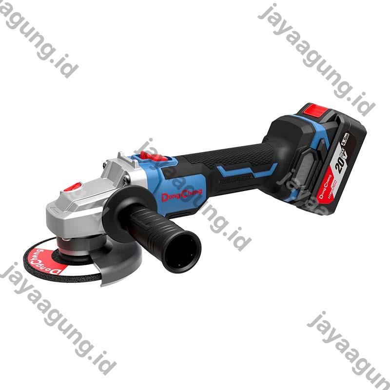 Gambar C.LESS ANGLE GRINDER DONGCHENG DCSM03-100EM BL ke-4