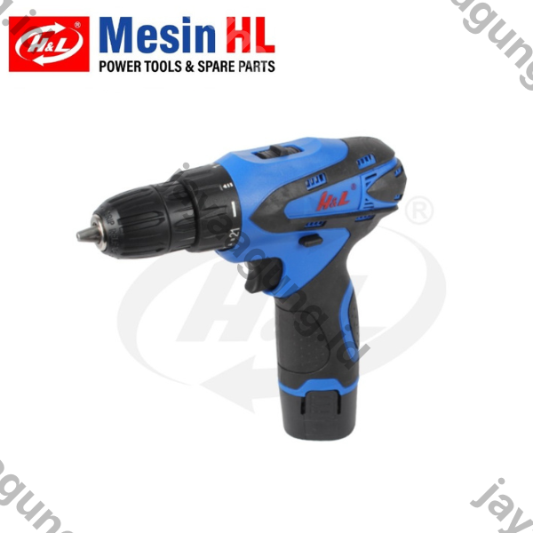 C.LESS DRILL BOX SET H&L HL312-1 BATERAI