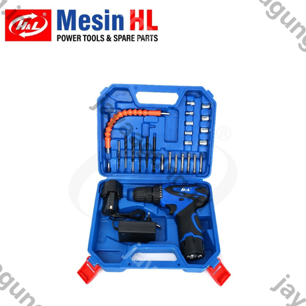Gambar C.LESS DRILL BOX SET H&L HL312-2 BATERAI ke-3