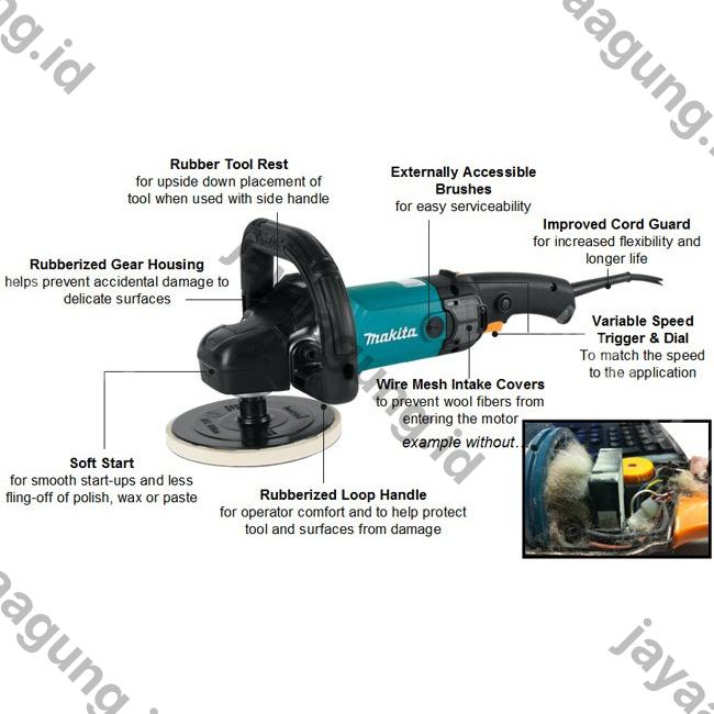 Gambar SANDER POLISHER MAKITA 9227 C ke-3