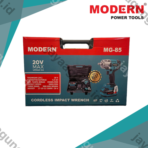 Gambar C.LESS IMPACT WRENCH MODERN MG-85 SET (BL) ke-4