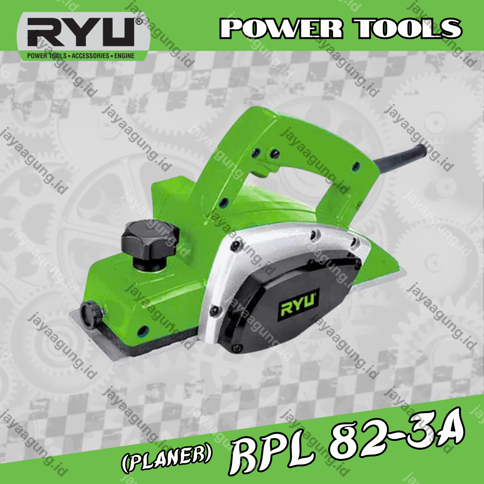 PLANER RYU RPL 82-3A-PR01 W/ACCESSORIES