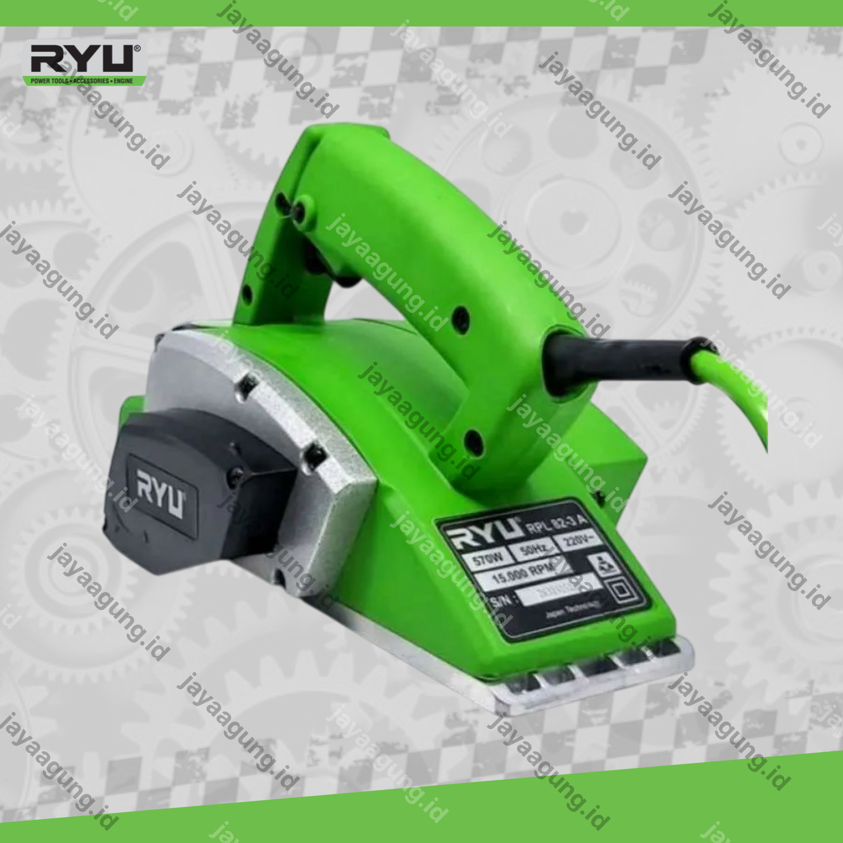 Gambar PLANER RYU RPL 82-3A-PR01 W/ACCESSORIES ke-3