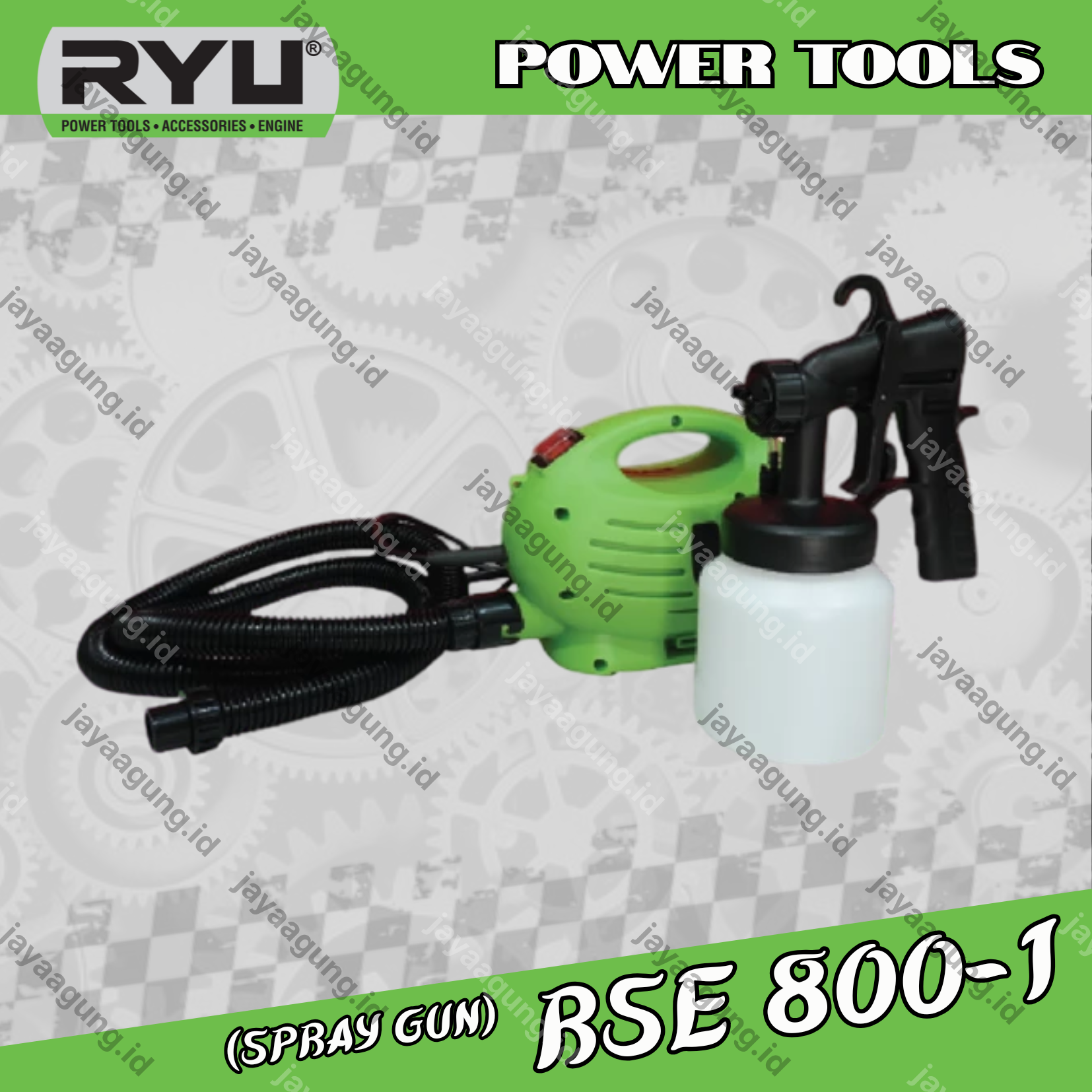 SPRAY GUN ELECTRIC RYU RSE 800-1