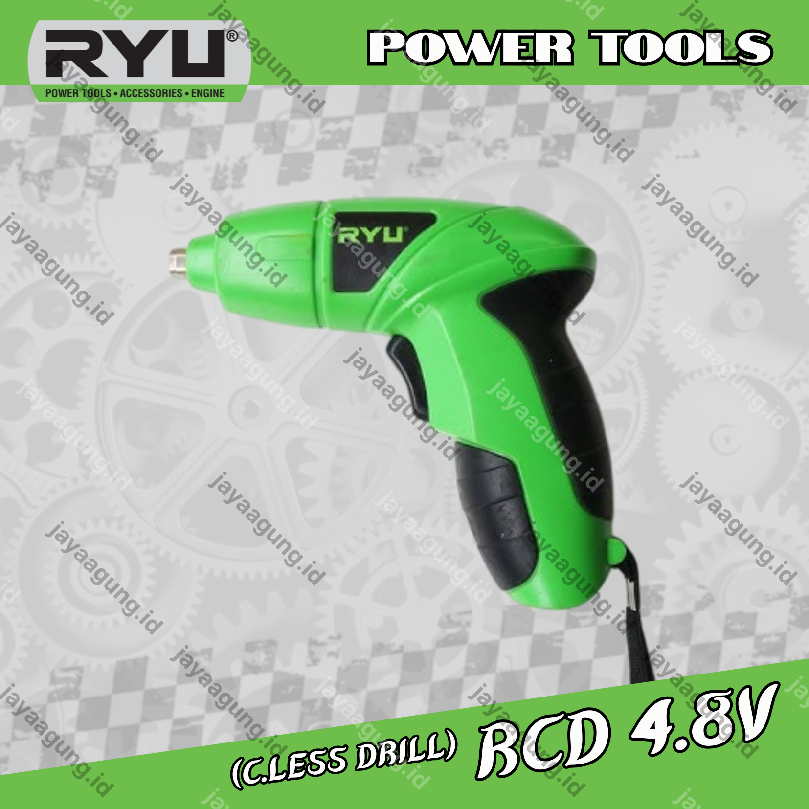 C.LESS DRILL RYU RCD 4.8V (USB CHARGER)