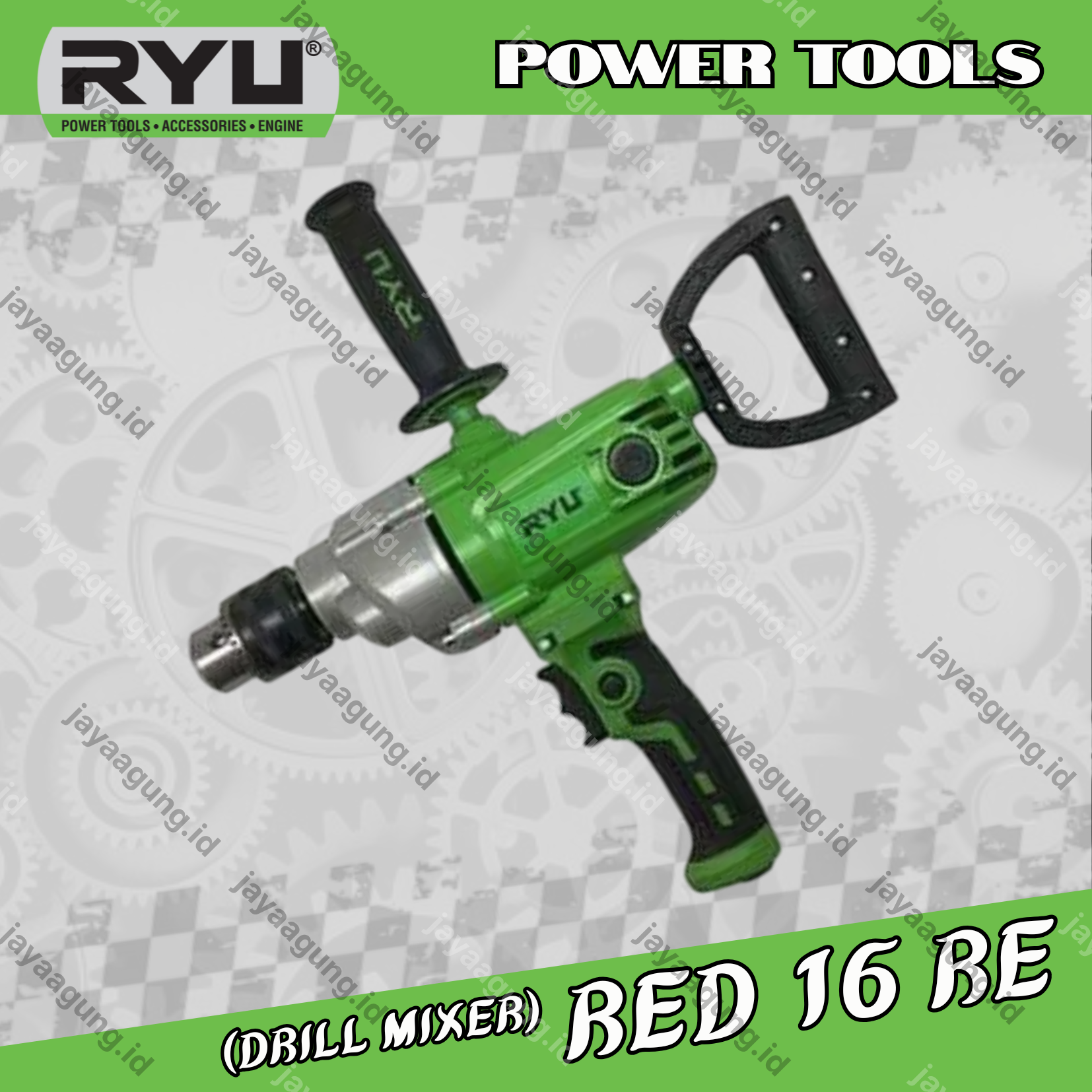 DRILL MIXER RYU RED 16RE