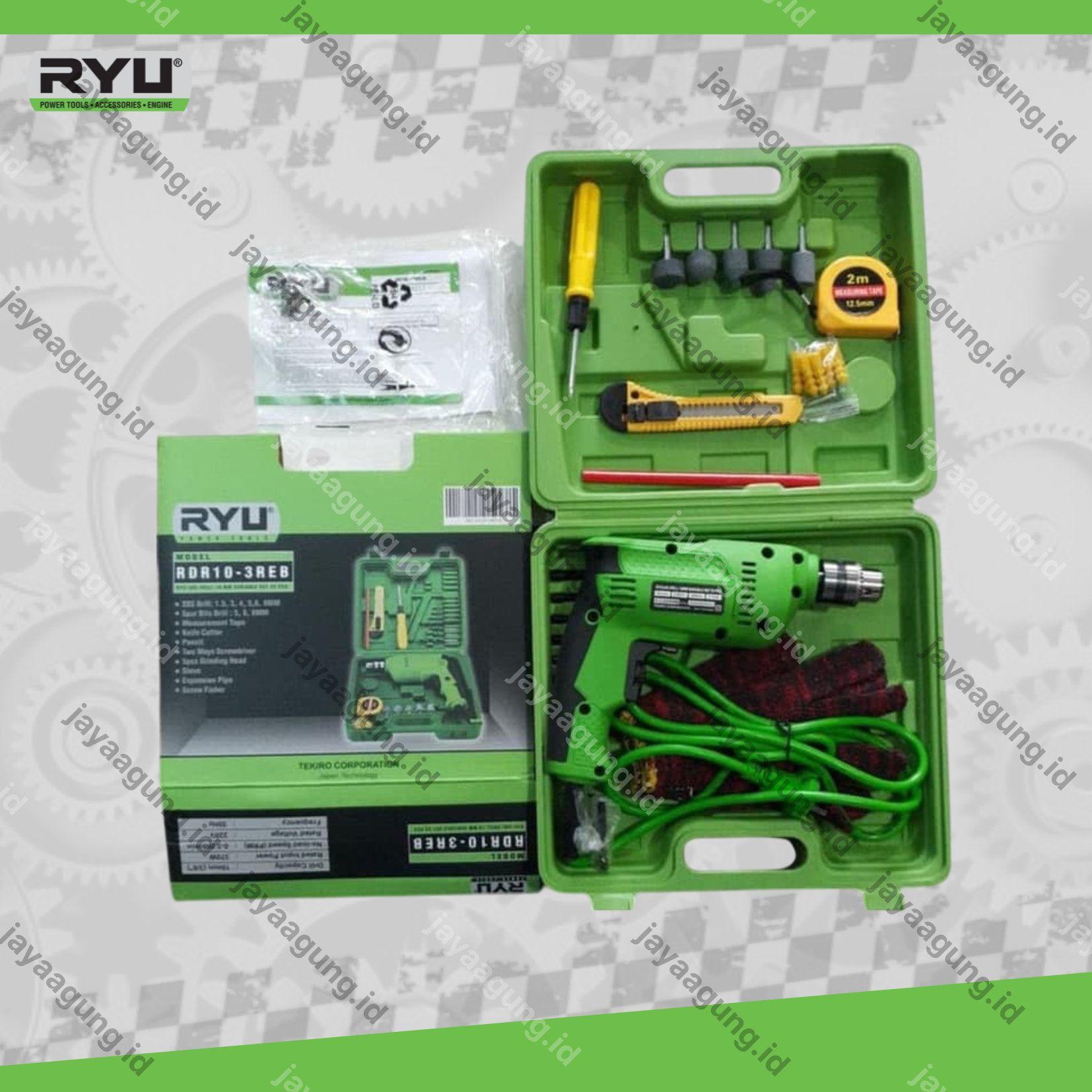 Gambar DRILL RYU SET 22PCS RDR 10-3REB ke-3