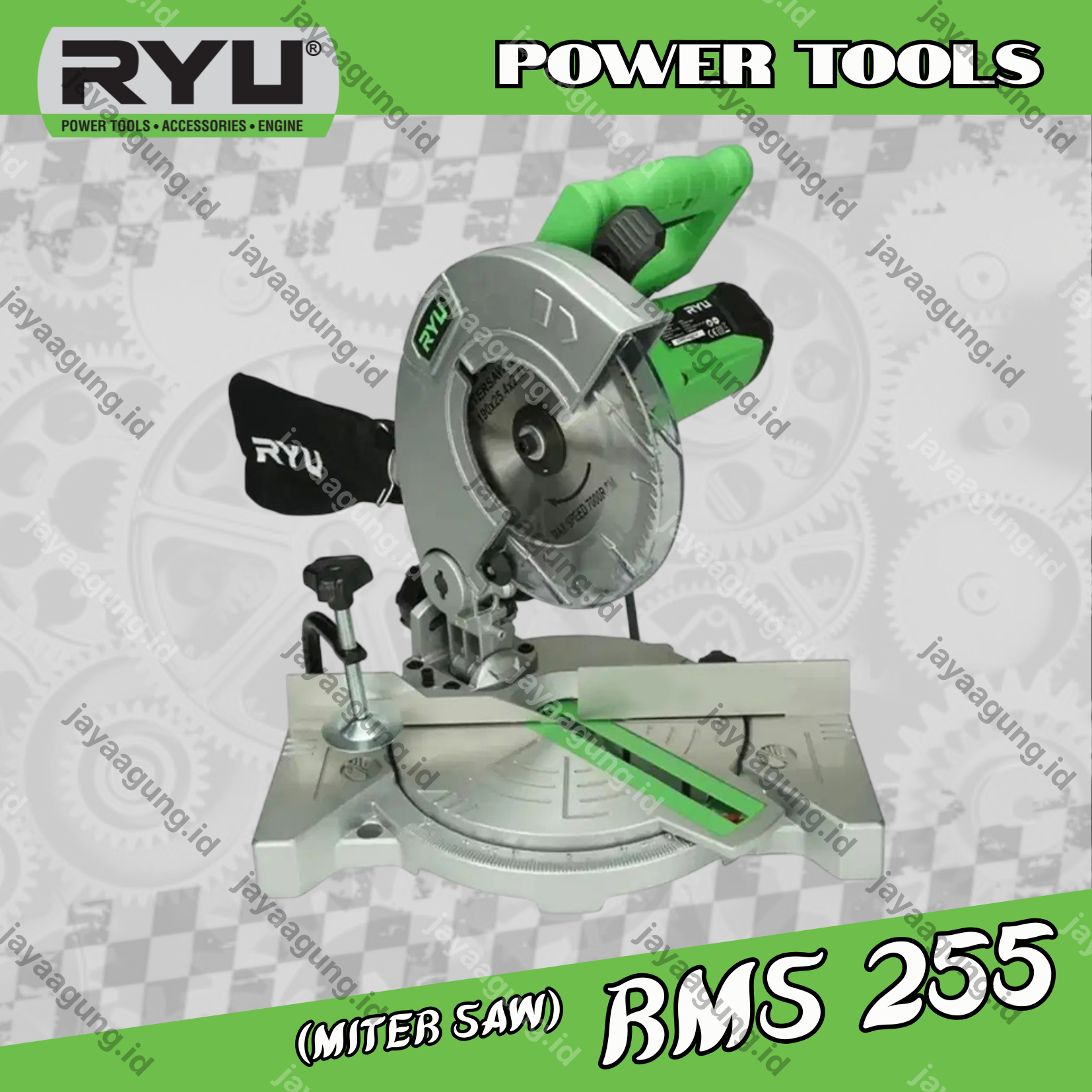 MITER SAW RYU 10" RMS 255
