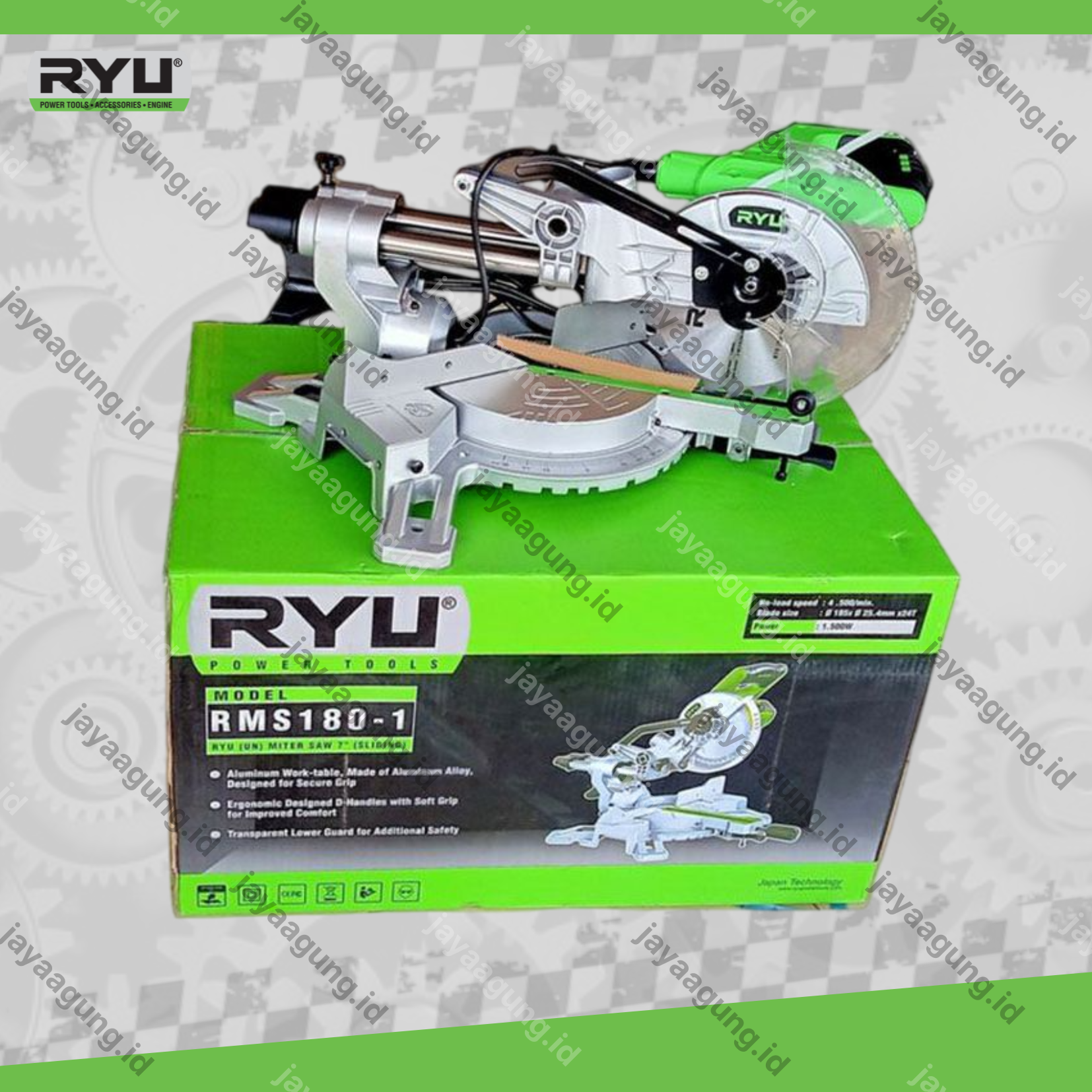 Gambar MITER SAW RYU 7" RMS 180-1 ke-3