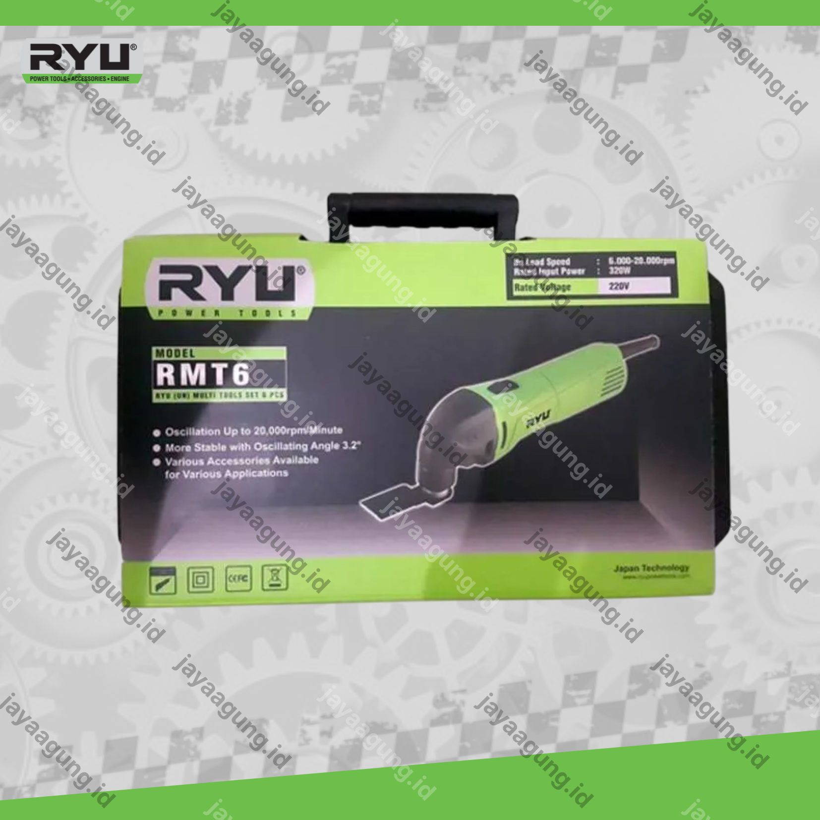 Gambar MULTI TOOL SET 6PCS RYU RMT 6 ke-2
