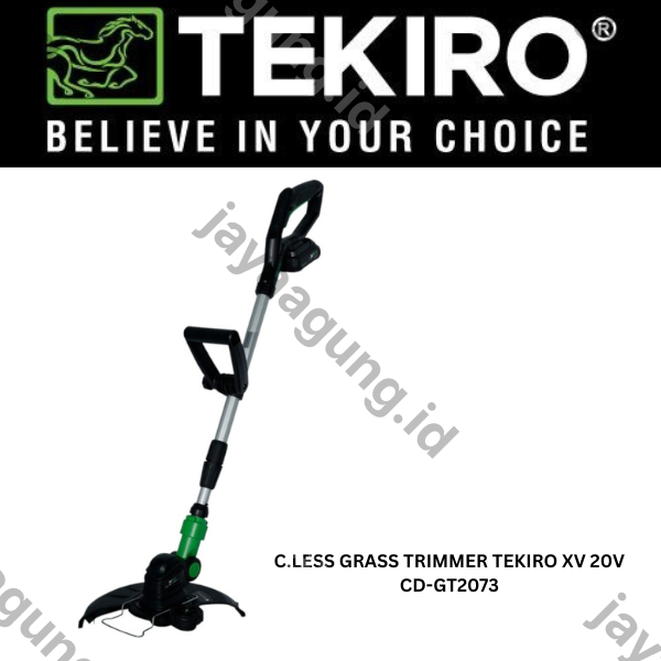 C.LESS GRASS TRIMMER TEKIRO XV 20V CD-GT2073