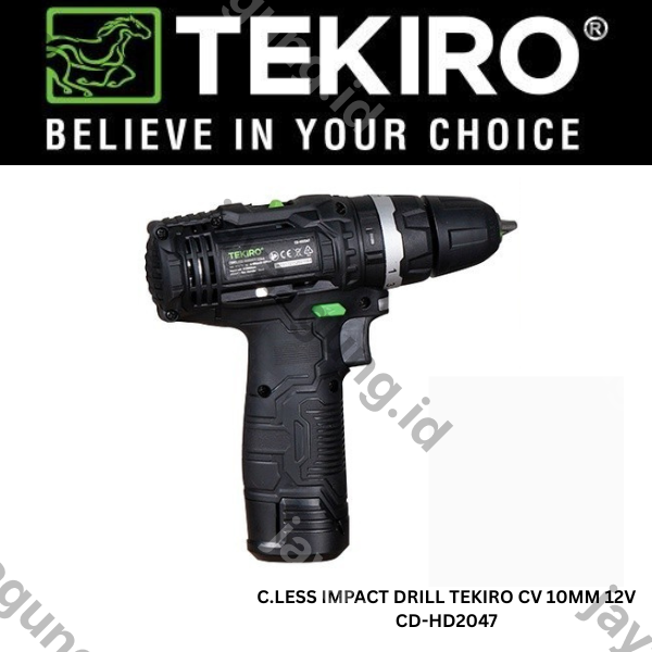 C.LESS IMPACT DRILL TEKIRO CV 10MM 12V CD-HD2047