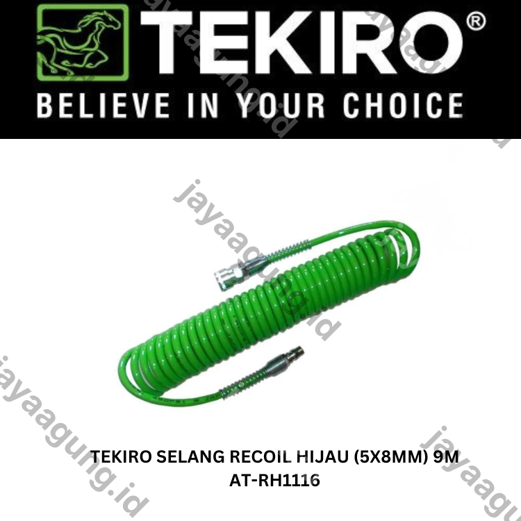 Gambar SELANG RECOIL HIJAU TEKIRO (5X8) 9M AT-RH1116 ke-2