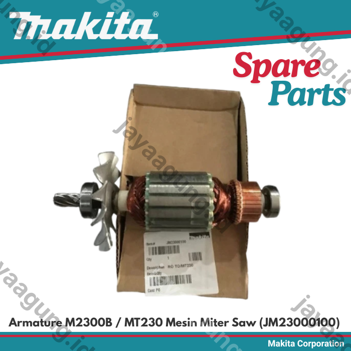 Gambar ARMATURE MAKITA M 2300B/MT 230 (JM23000100) ke-2
