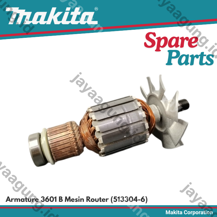 ARMATURE MAKITA 3601 B (513304-6)