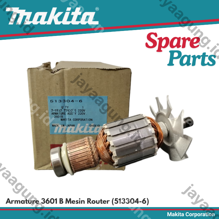 Gambar ARMATURE MAKITA 3601 B (513304-6) ke-2