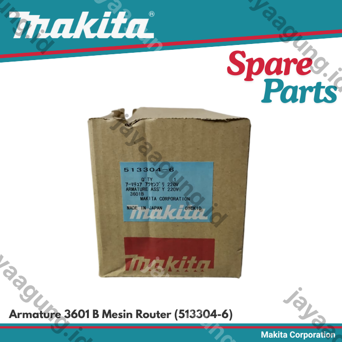 Gambar ARMATURE MAKITA 3601 B (513304-6) ke-3