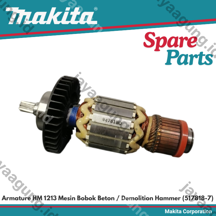 ARMATURE MAKITA HM 1213 C (517818-7)