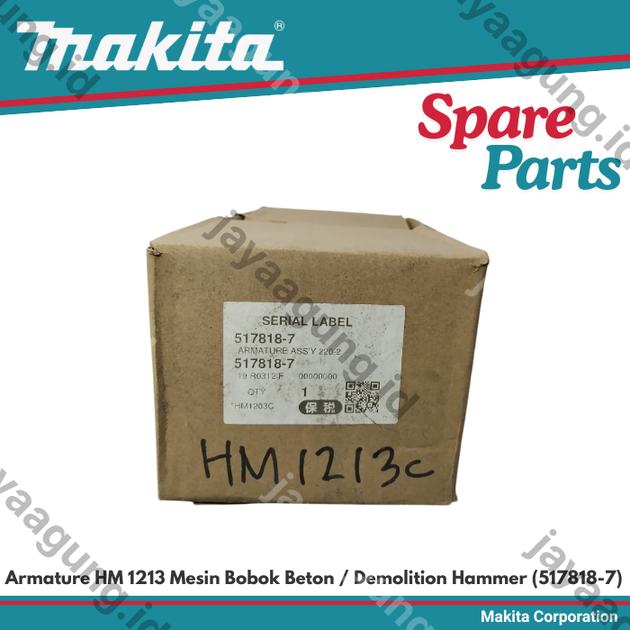 Gambar ARMATURE MAKITA HM 1213 C (517818-7) ke-3