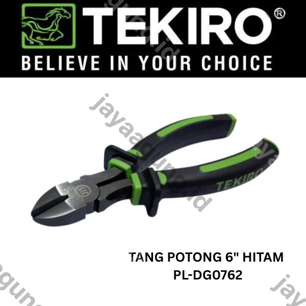 Gambar TANG POTONG TEKIRO 6" HITAM PL-DG0762 ke-3