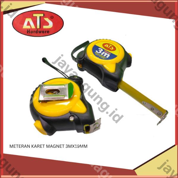 Gambar METERAN KARET MAGNET ATS 3MX19MM ke-3