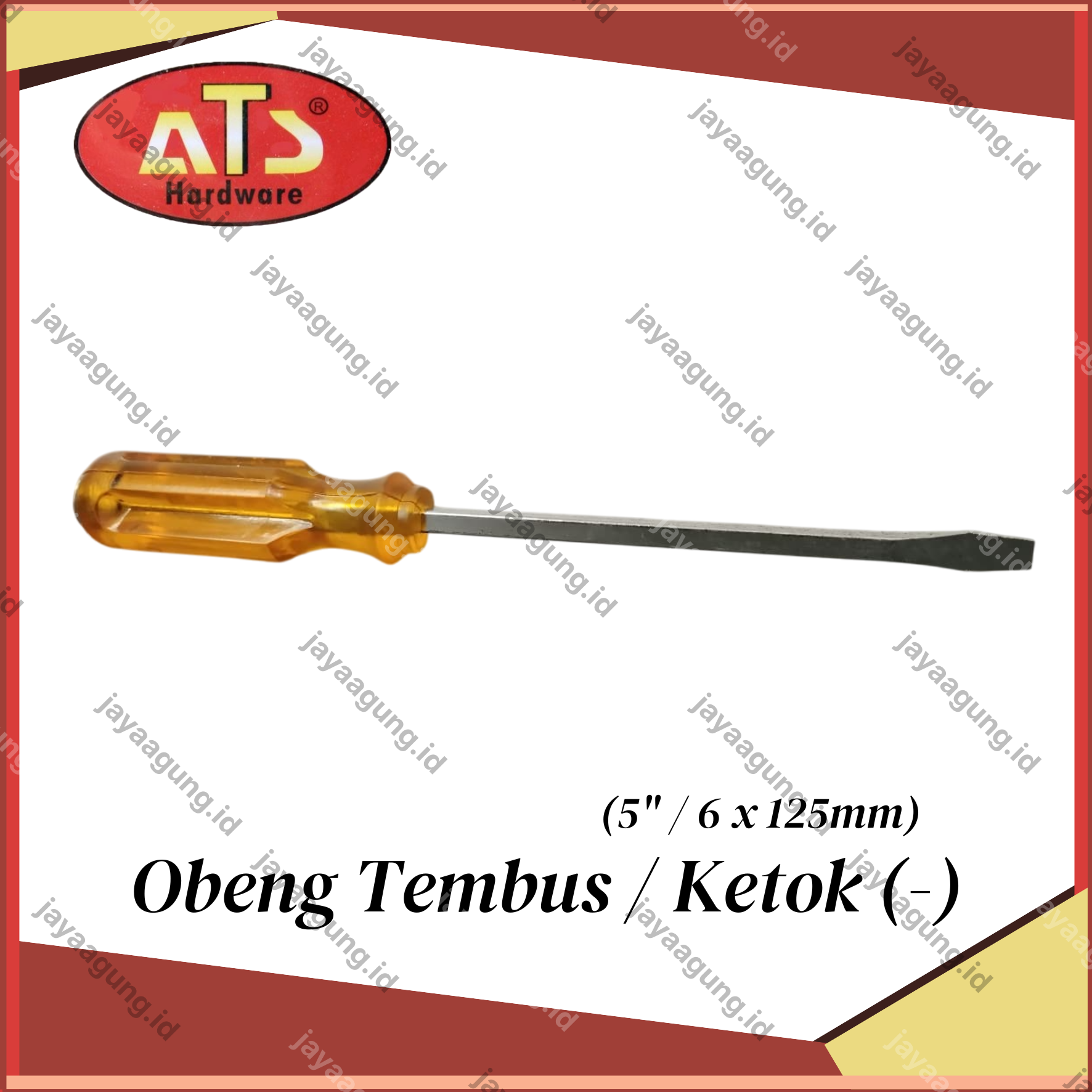 Gambar OBENG TEMBUS / KETOK ATS 5"(-)** ke-3