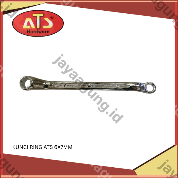 KUNCI RING ATS 6X7MM