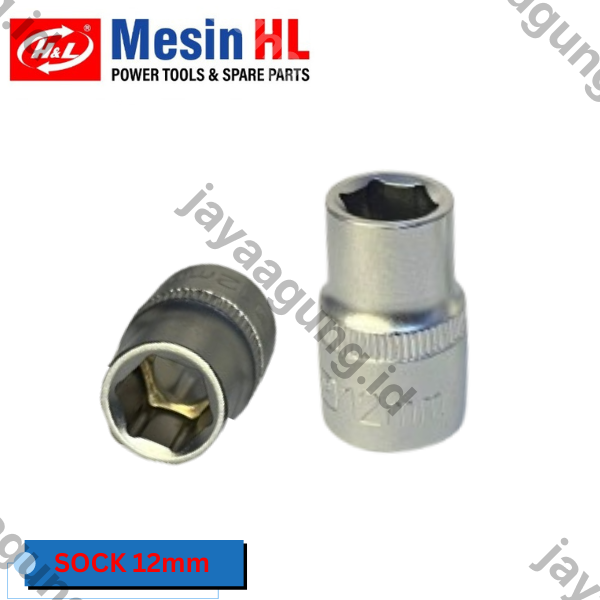 SOCK DR 1/2" H&L PREMIER 6PT 12MM (HHTS0011)