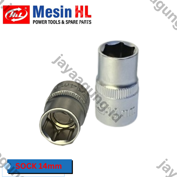 SOCK DR 1/2" H&L PREMIER 6PT 14MM (HHTS0013)
