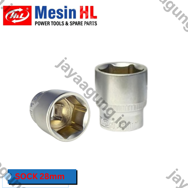 SOCK DR 1/2" H&L PREMIER 6PT 28MM (HHTS0027)