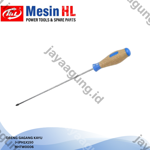 OBENG GAGANG KAYU H&L PH1X150(+) HHTW0006