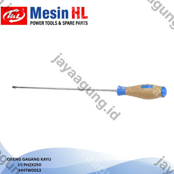 OBENG GAGANG KAYU H&L PH2X250(+) HHTW0013