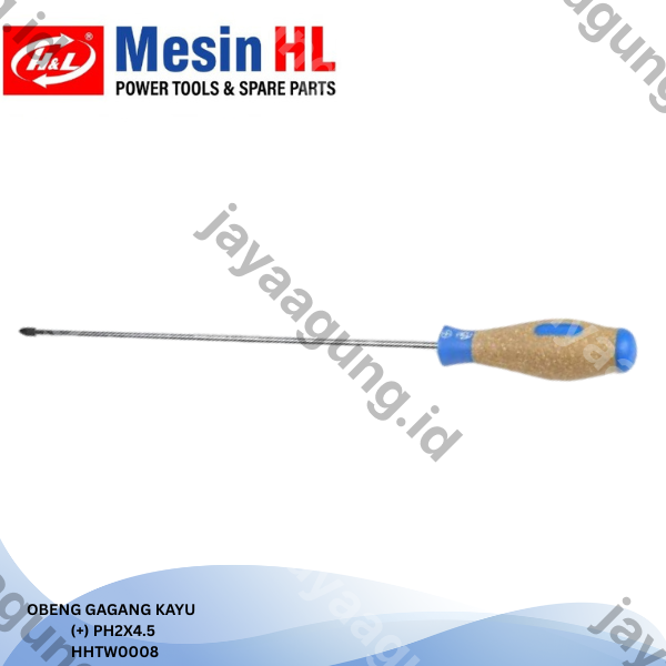 OBENG GAGANG KAYU H&L PH2X45(+) HHTW0008