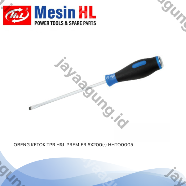 Gambar OBENG KETOK TPR H&L PREMIER 6X200(-) HHTO0005 ke-3