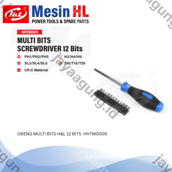 OBENG MULTI BITS H&L 12 BITS  HHTM0005