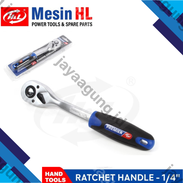 RATCHET HANDLE H&L PREMIER 1/4" (HHTR0001)