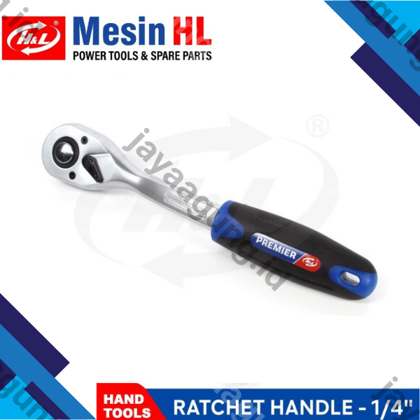 Gambar RATCHET HANDLE H&L PREMIER 1/4" (HHTR0001) ke-3