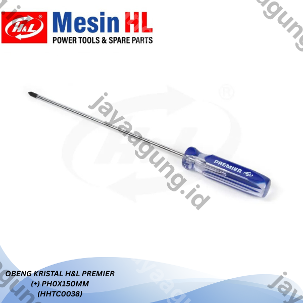 OBENG KRISTAL H&L PREMIER (+)PH0X150MM (HHTC0038)