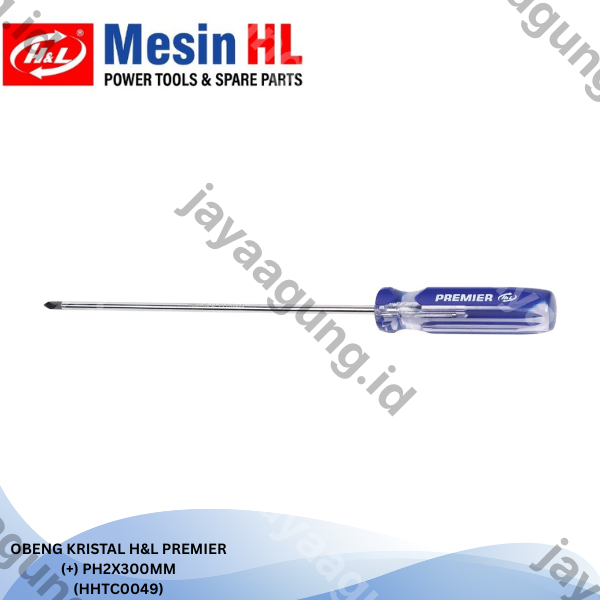 Gambar OBENG KRISTAL H&L PREMIER (+)PH2X300MM (HHTC0049) ke-2