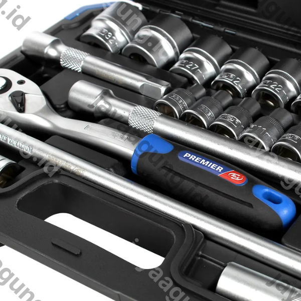 Gambar RATCHET HANDLE SET H&L 1/2" 24PCS HL72T24 ke-4