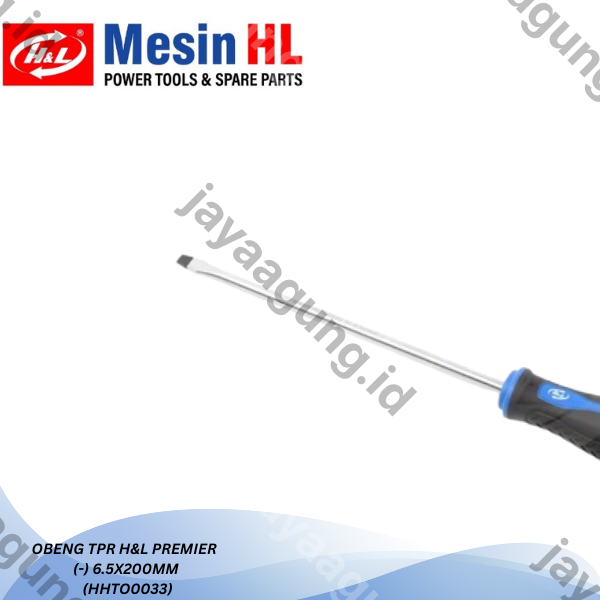 Gambar OBENG TPR H&L PREMIER 6.5X200MM(-)  (HHTO0033) ke-3