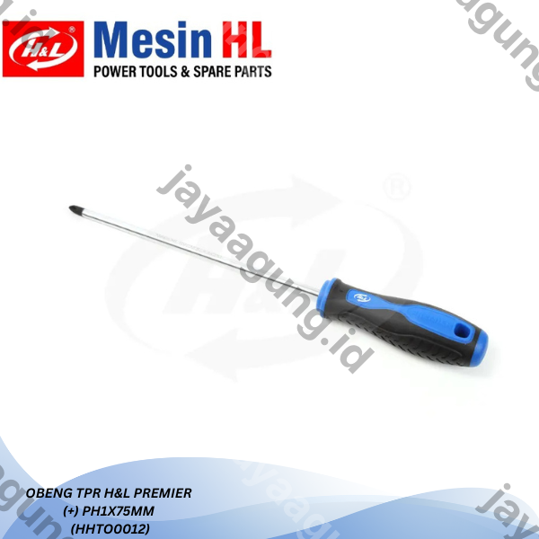 Gambar OBENG TPR H&L PREMIER PH1X75MM(+)  (HHTO0012) ke-2