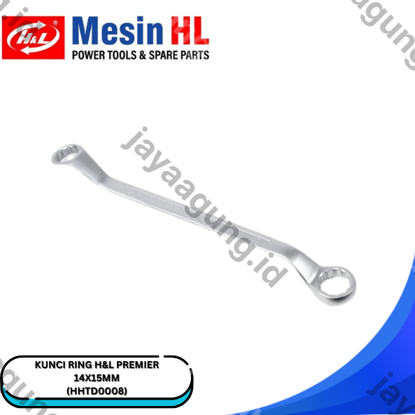 Gambar KUNCI RING H&L PREMIER 14X15MM (HHTD0008) ke-2